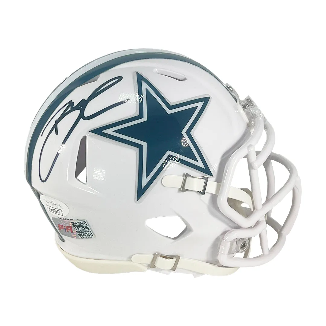 Brandin Cooks Signed Dallas Cowboys Alt 2022 Speed Mini Football Helmet (JSA)