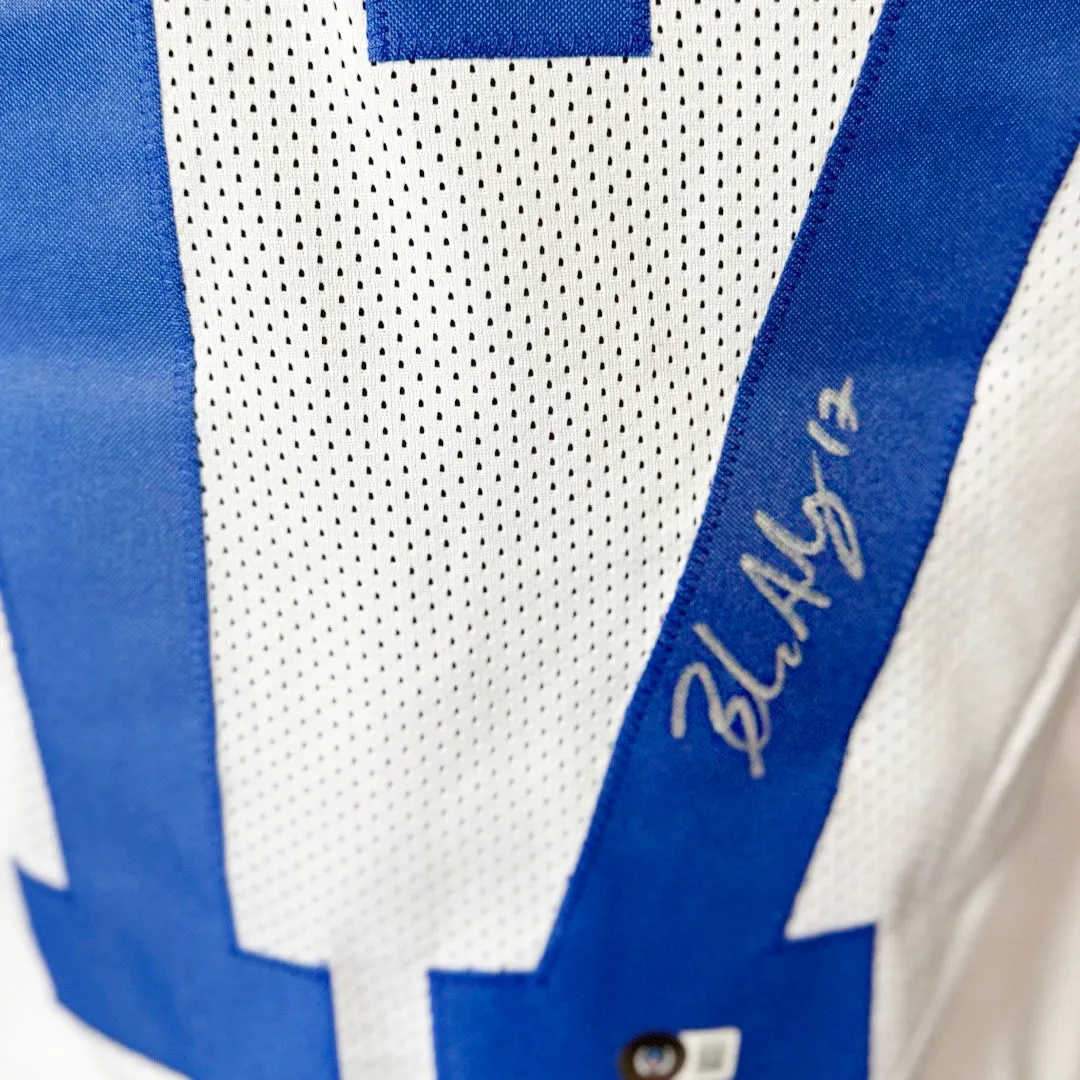 Brandon Aubrey Signed Dallas White Football Jersey (Beckett)