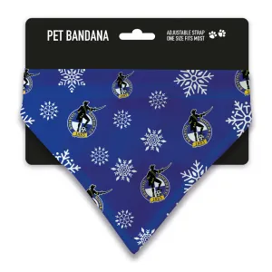 Bristol Rovers Christmas Snow Pet Bandana