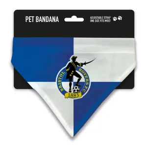 Bristol Rovers Crest Pet Bandana