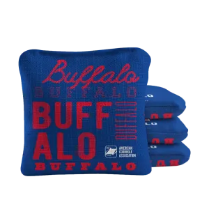 Buffalo Football Vintage Gameday Synergy Pro Cornhole Bags