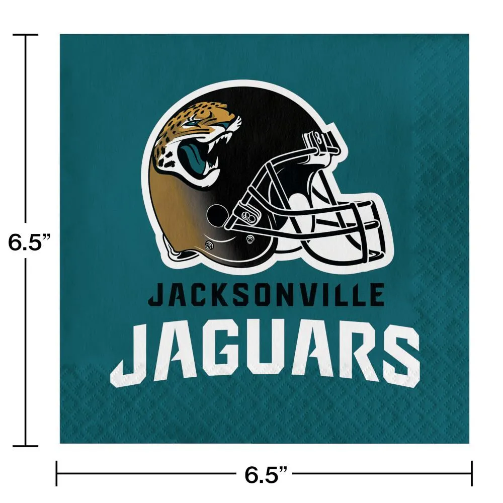 Bulk Jacksonville Jaguars Luncheon Napkins (192 per Case)