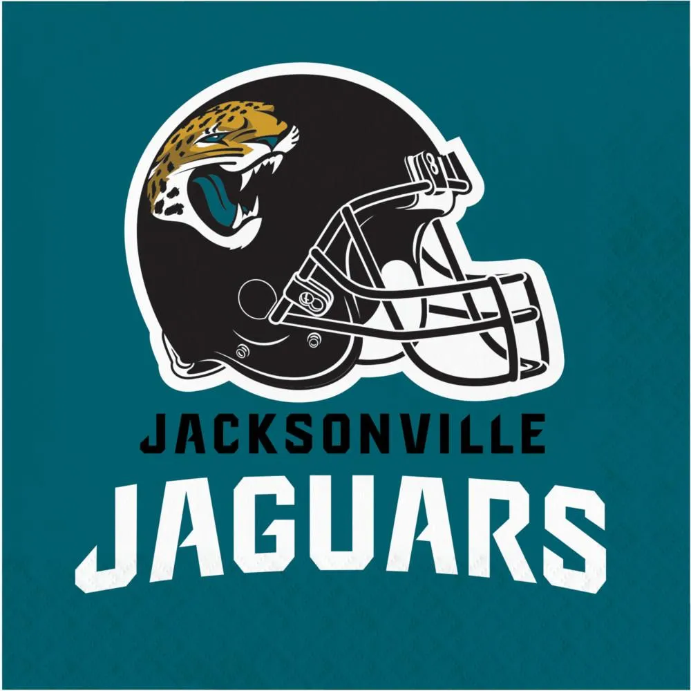 Bulk Jacksonville Jaguars Luncheon Napkins (192 per Case)