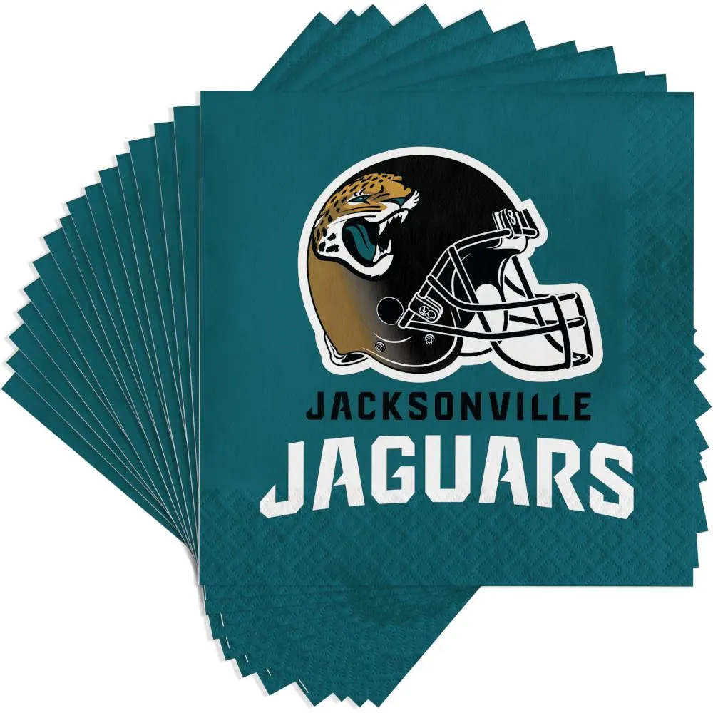 Bulk Jacksonville Jaguars Luncheon Napkins (192 per Case)