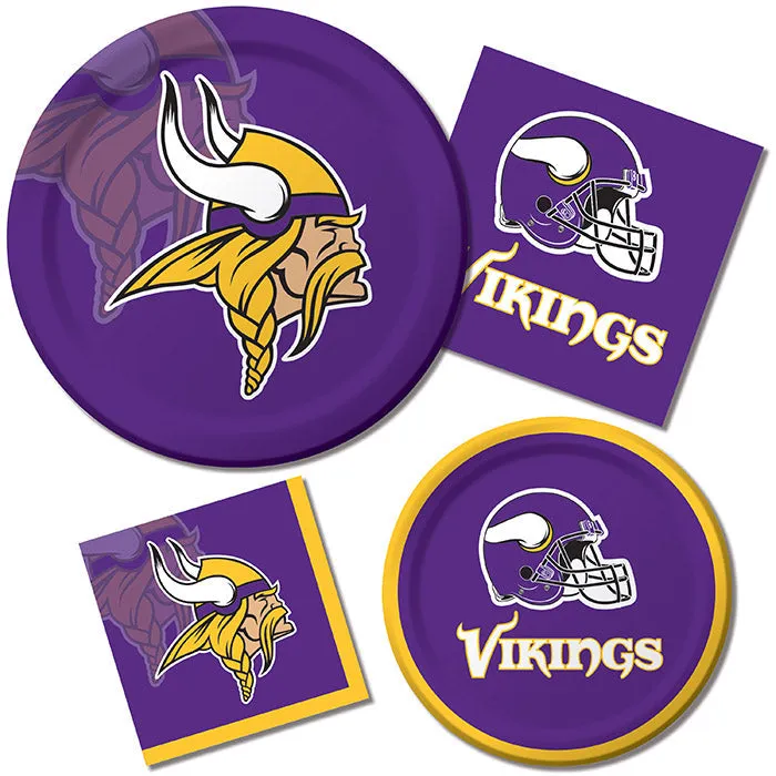 Bulk Minnesota Vikings Beverage Napkins (192 per Case)