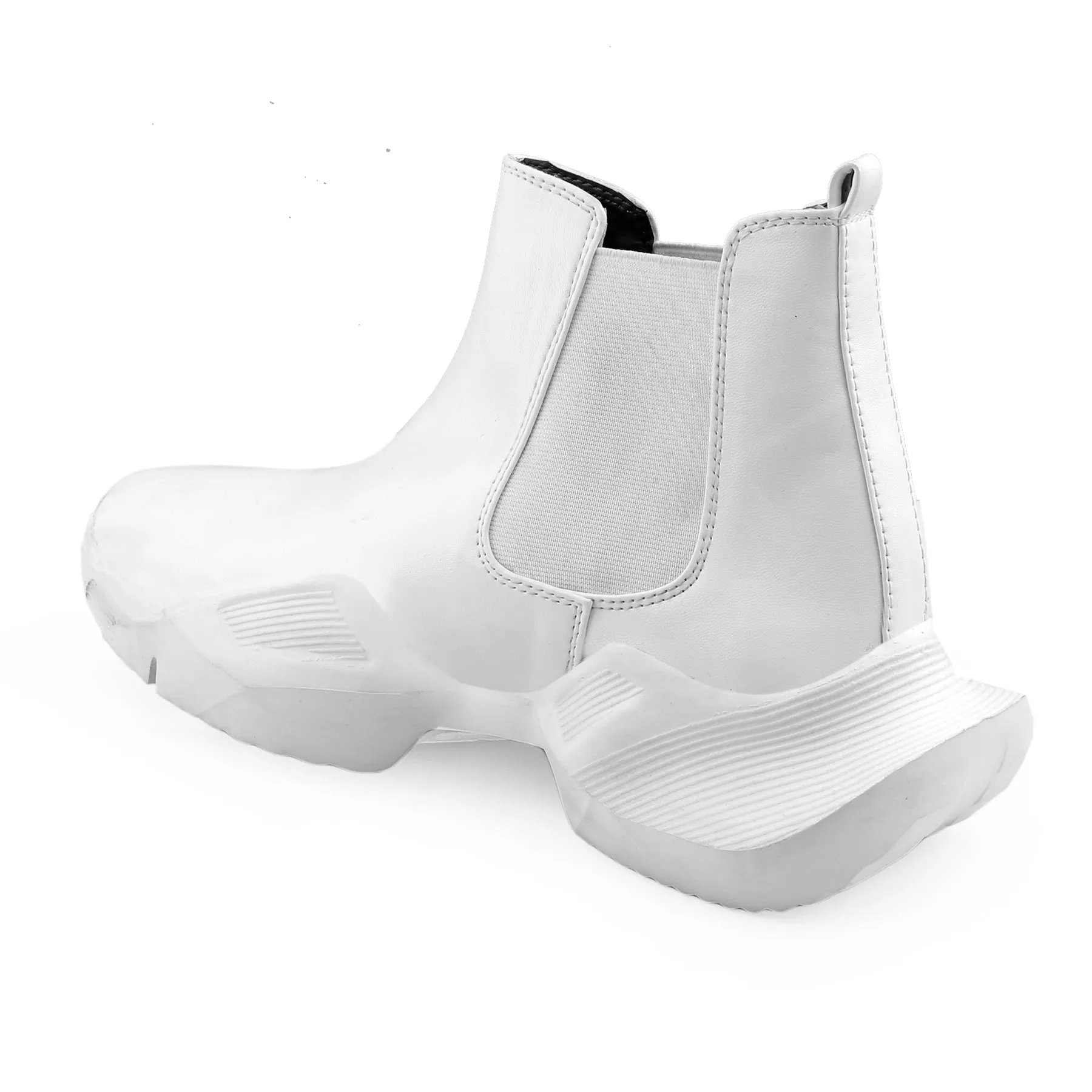 Bxxy's Faux Leather Comfort Wear Premium Chelsea Boots for Men