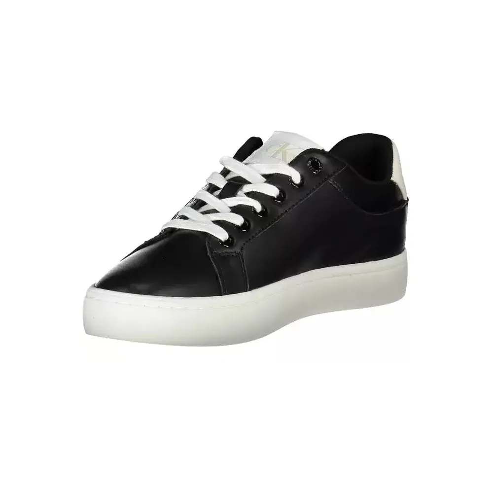 Calvin Klein Black Polyester Women Sneaker