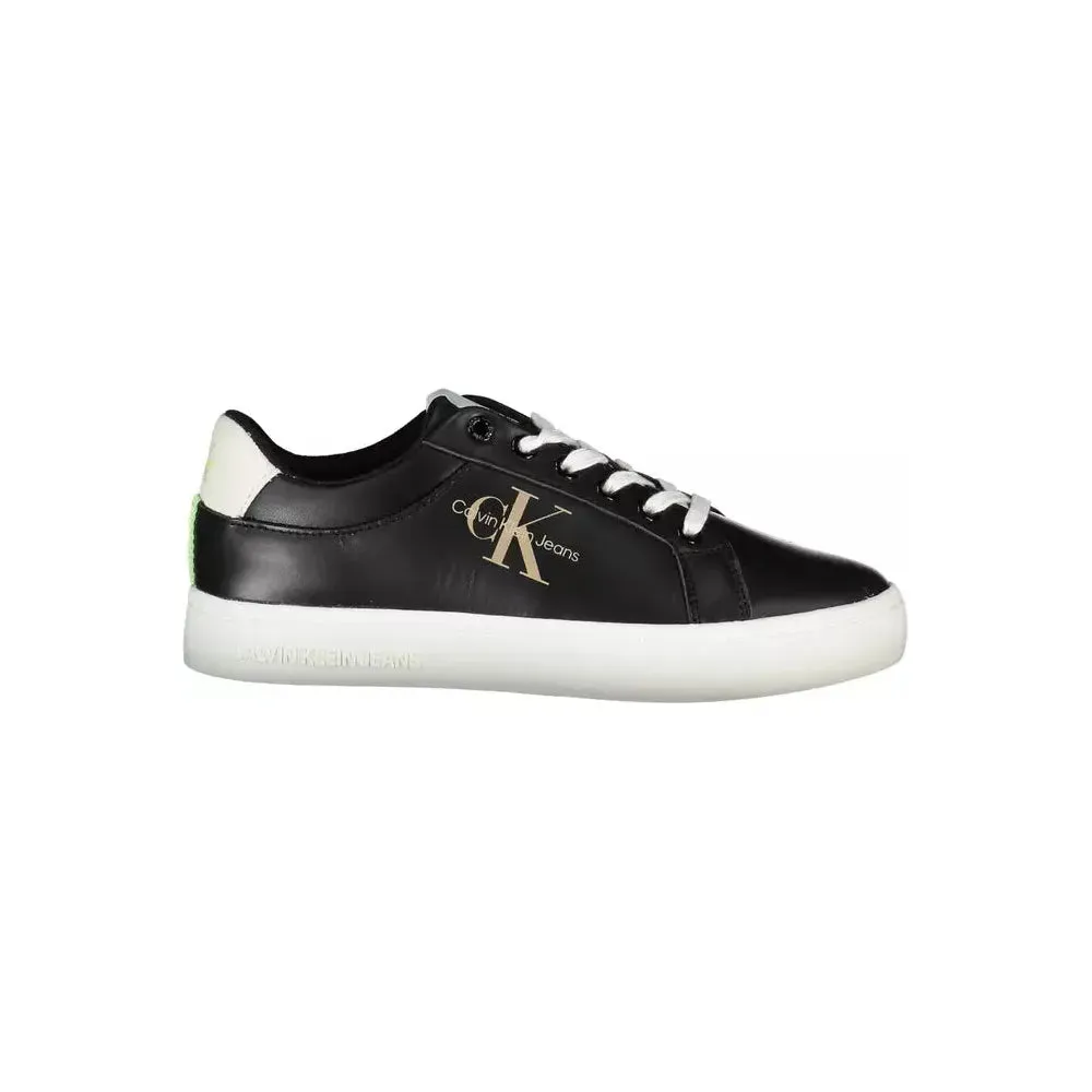 Calvin Klein Black Polyester Women Sneaker