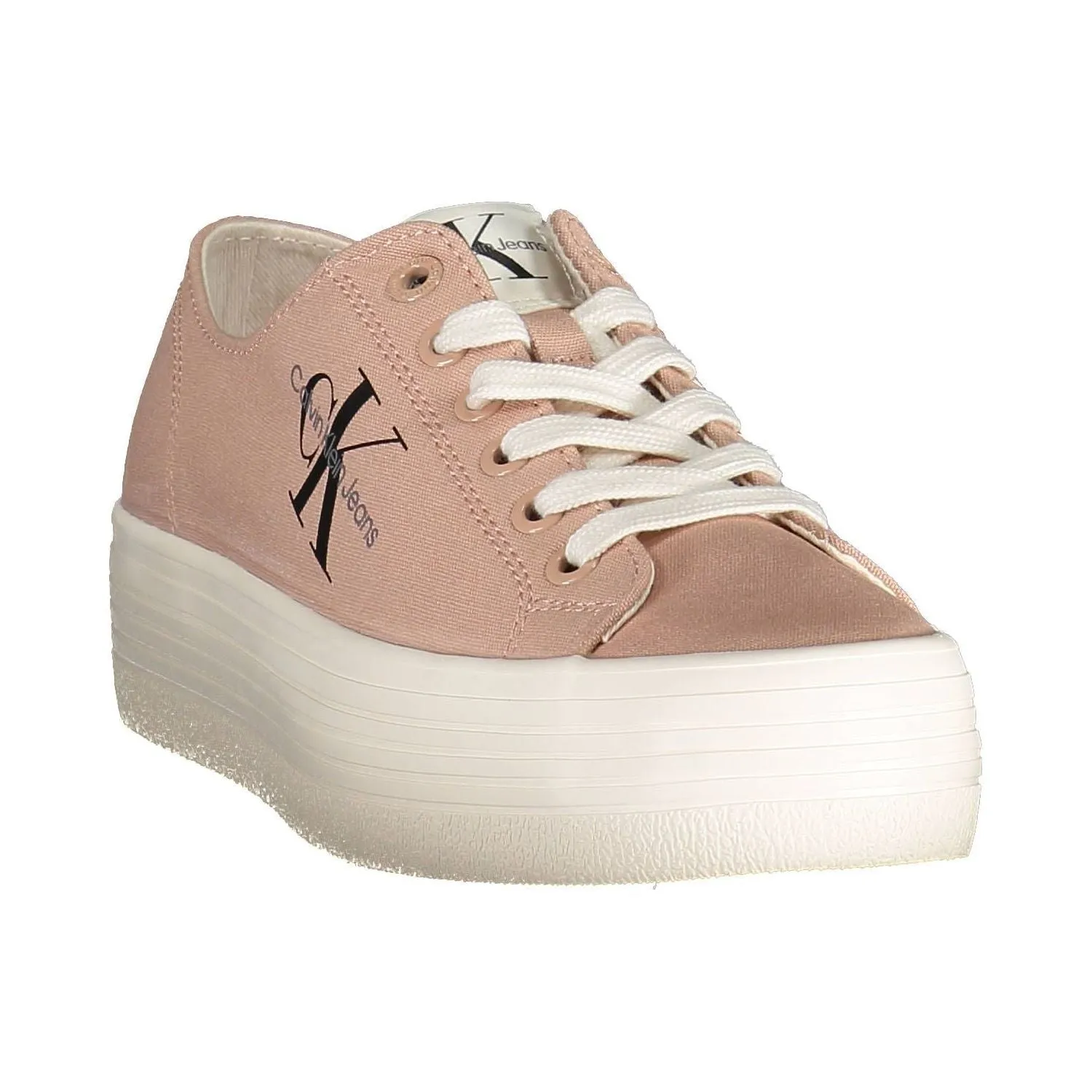 Calvin Klein Pink Cotton Women Sneaker