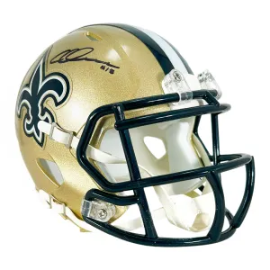 Chris Olave Signed New Orleans Saints Speed Mini Football Helmet (Beckett)