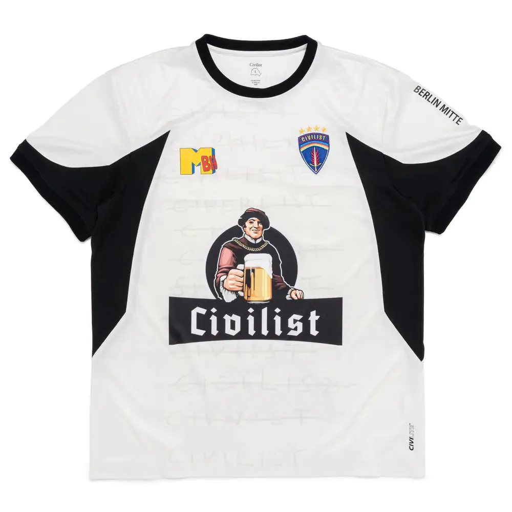 Civilist - Football Jersey (Beige/Black)