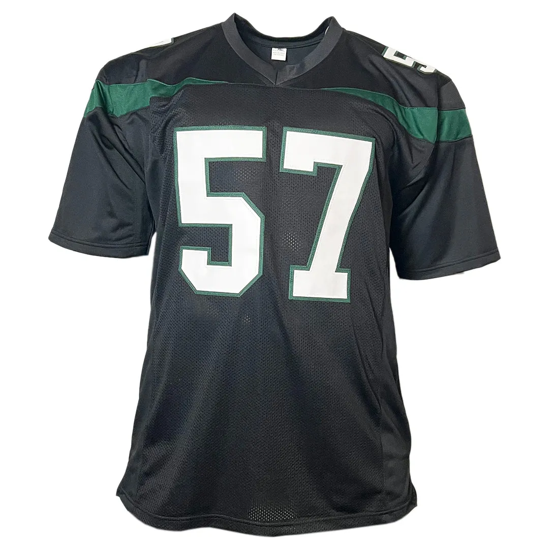 CJ Mosley Signed New York Black Football Jersey (JSA)