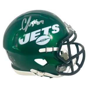 CJ Mosley Signed New York Jets Speed Mini Football Helmet (JSA)