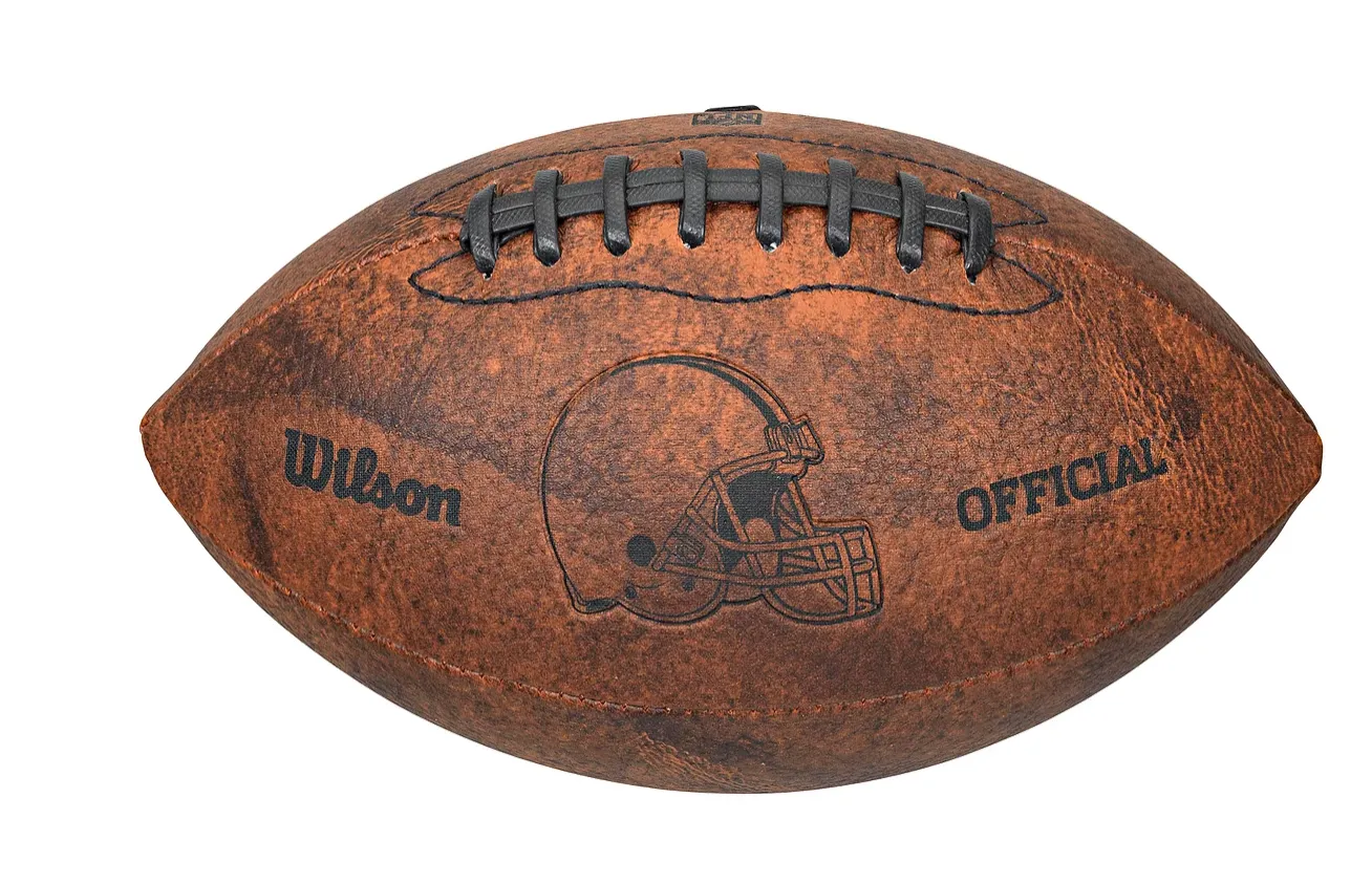 Cleveland Browns  9" Throwback Football Vintage logo