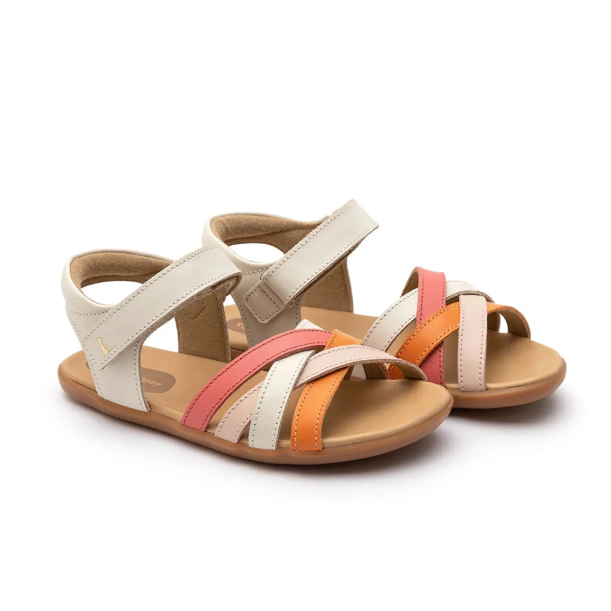 Criss Cross - Tapioca / Tangerine / Coral Matte (Kids)