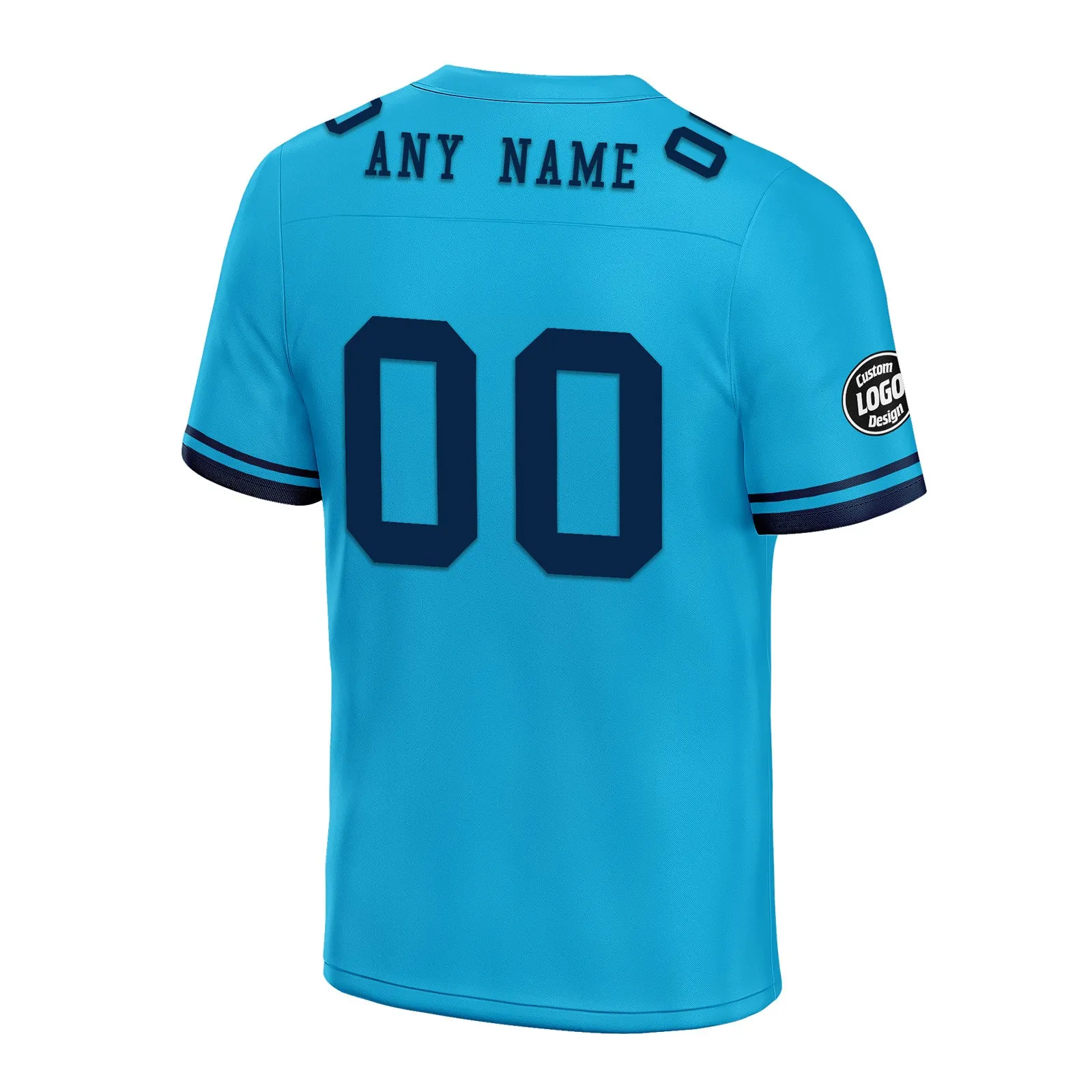 Custom Blue Tennessee Football Jersey and Firesoul Sports Shoes Combo Offer Personalized Combo ZH-D020273-32