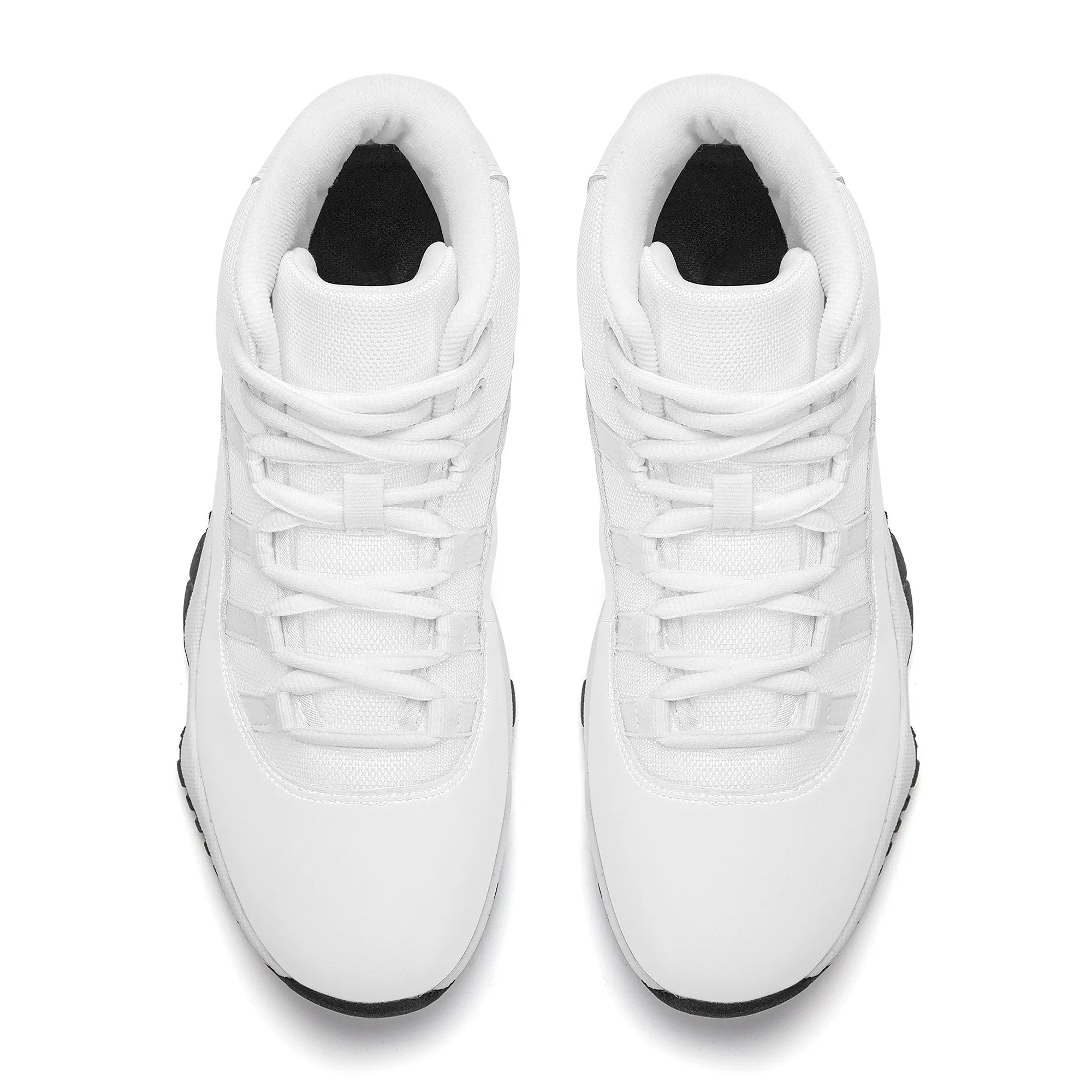 Custom High Top Sneakers - White Air Retro