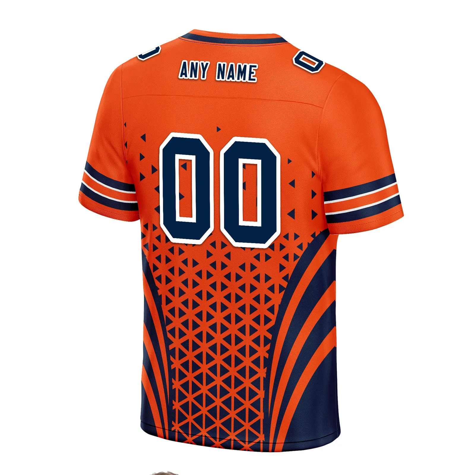 Custom Orange White Colorado Football Jersey and Sports Shoes Combo Offer Personalized Combo ZH-D023031-10