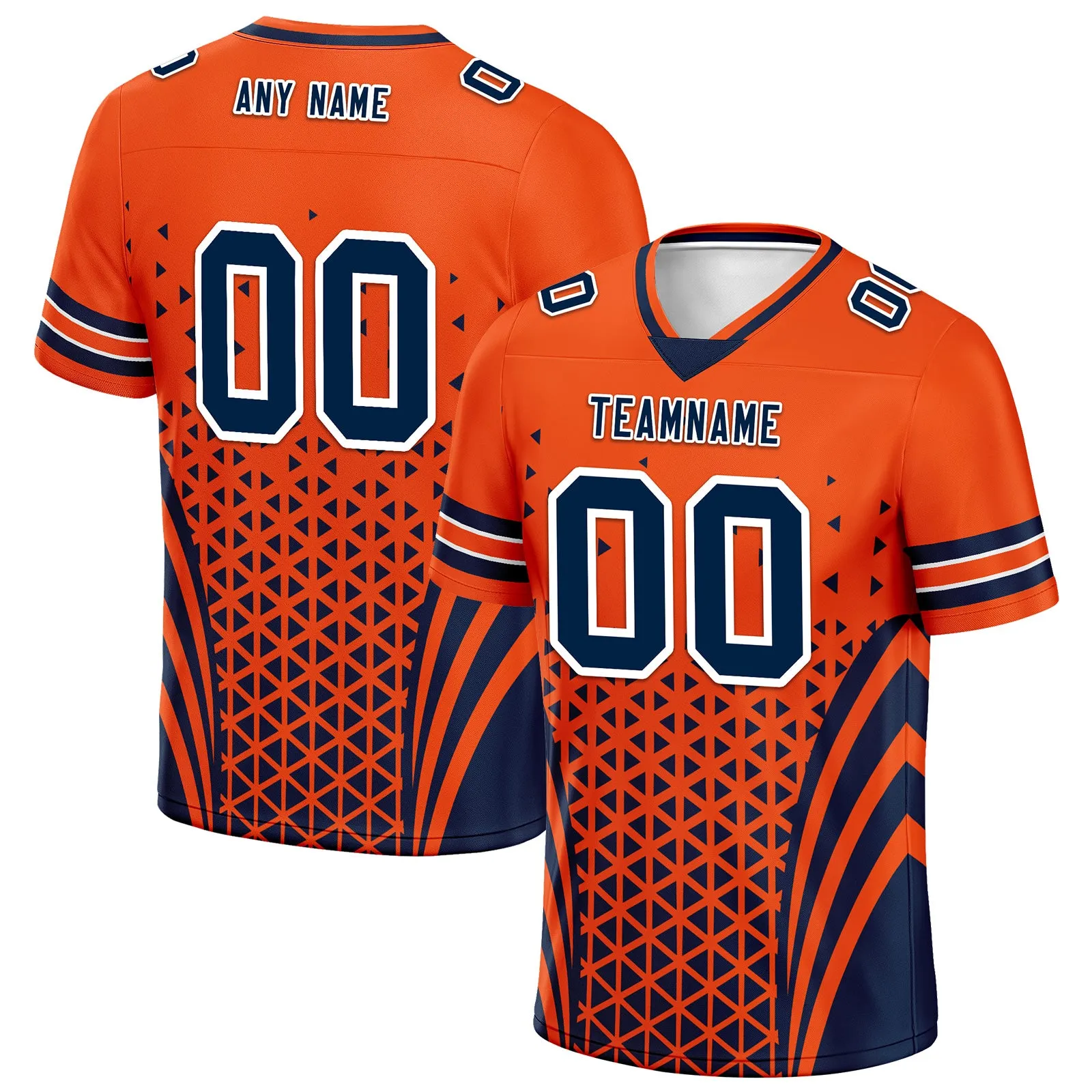 Custom Orange White Colorado Football Jersey and Sports Shoes Combo Offer Personalized Combo ZH-D023031-10