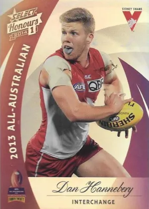 Dan Hannebery, All-Australian, 2014 Select AFL Honours 1