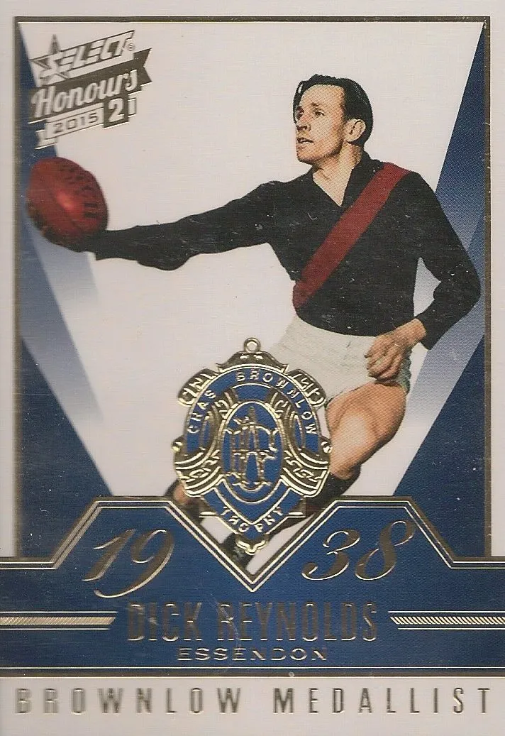 Dick Reynolds, BG63, Brownlow Gallery, 2015 Select AFL Honours 2