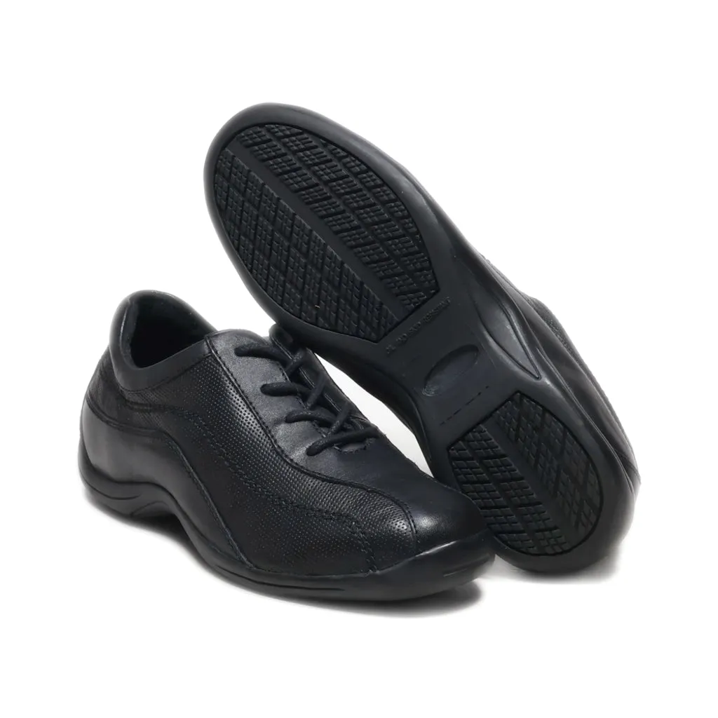 Dr. Scholl'S Sport Shoes Leather Black Colour For Women