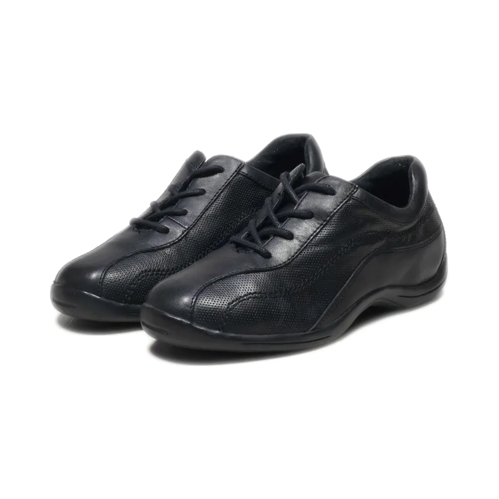 Dr. Scholl'S Sport Shoes Leather Black Colour For Women