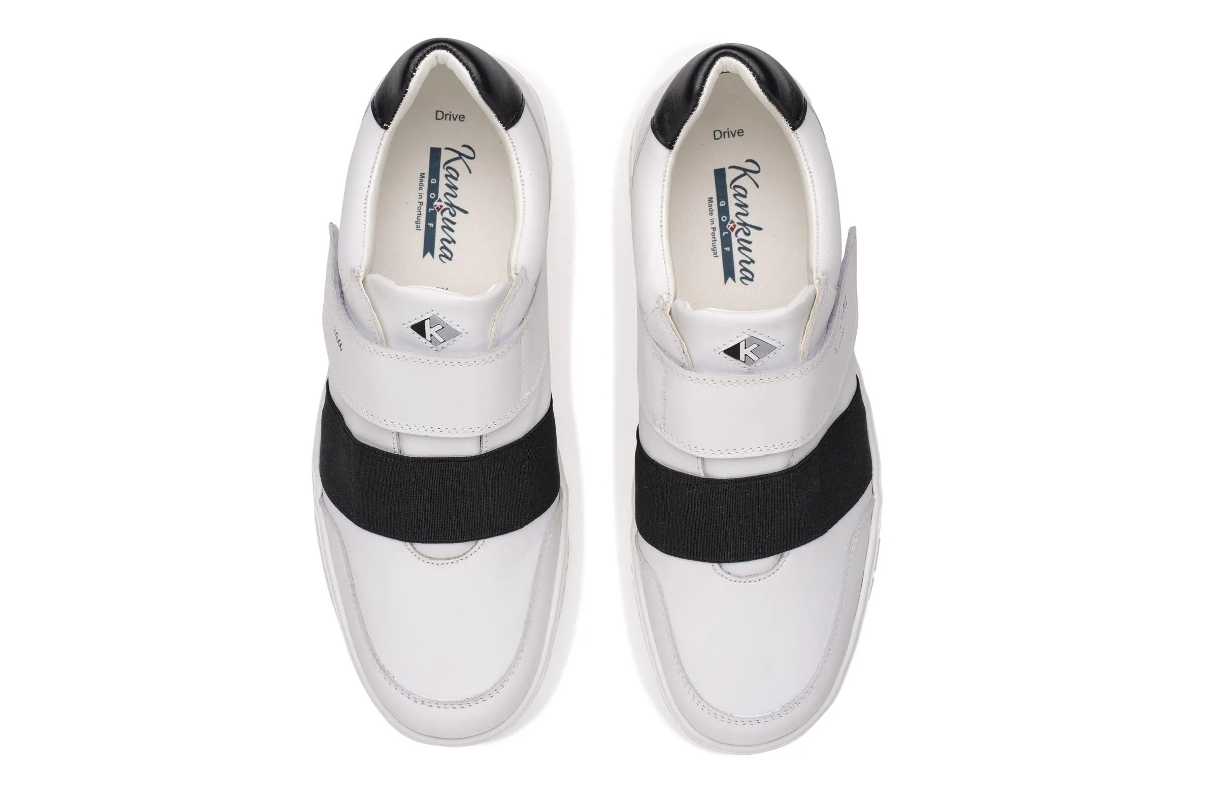 Drive 05  White   Men's Golf Shoes   D005 02