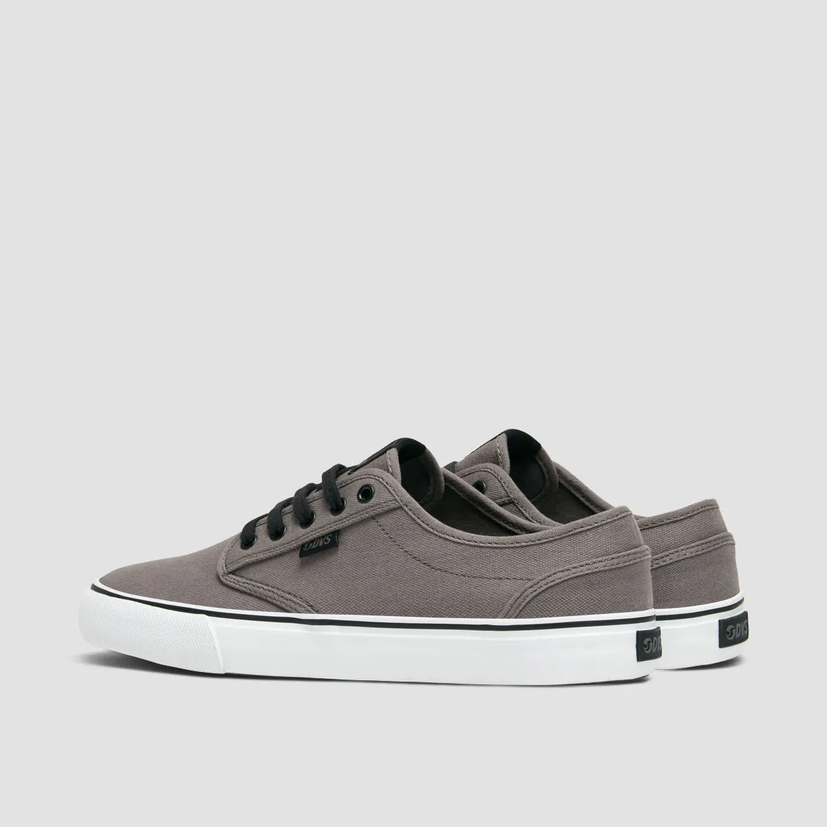 DVS Rico CT Shoes - Charcoal/White Canvas