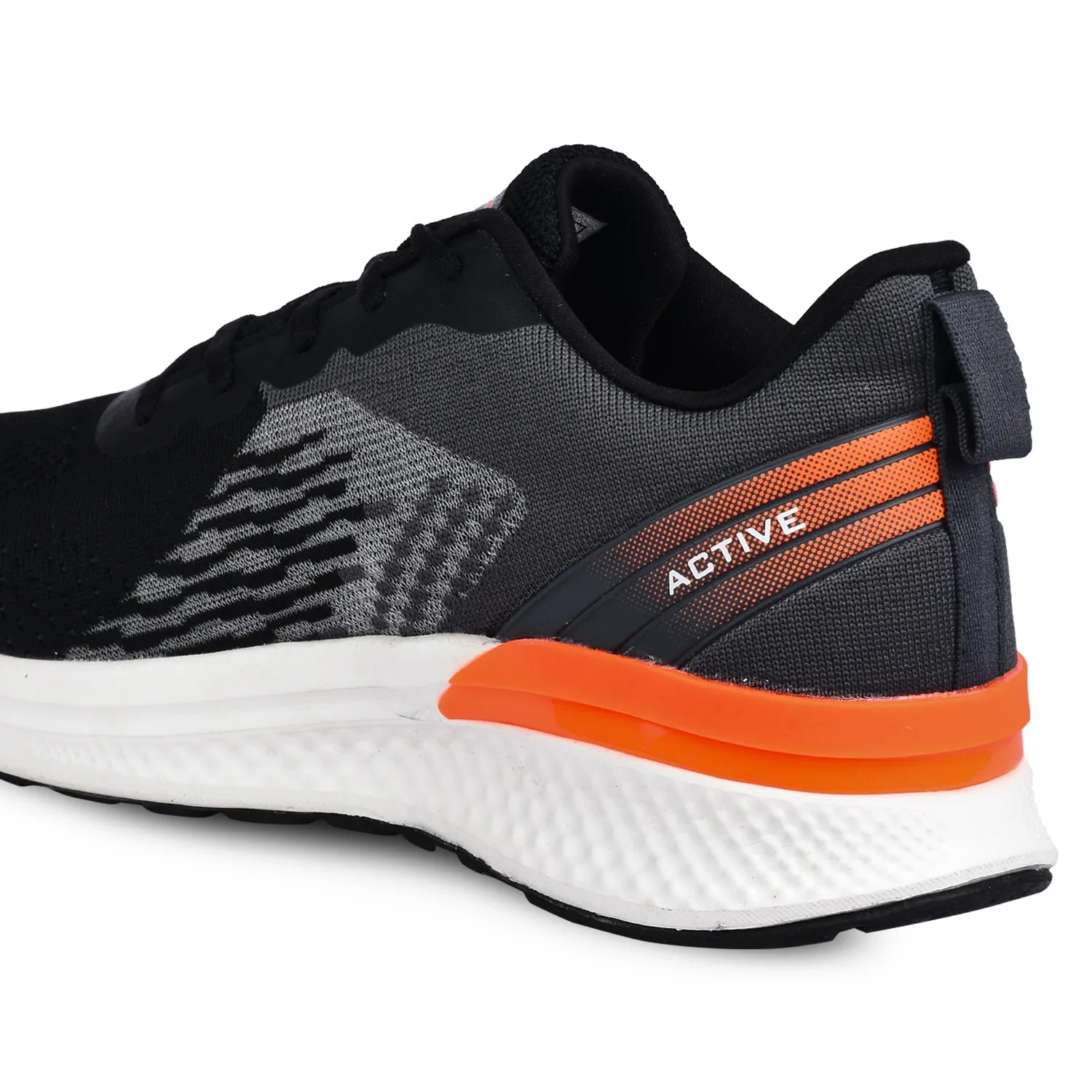 Eeken ESHGOA500 Black Athleisure Shoes For Men