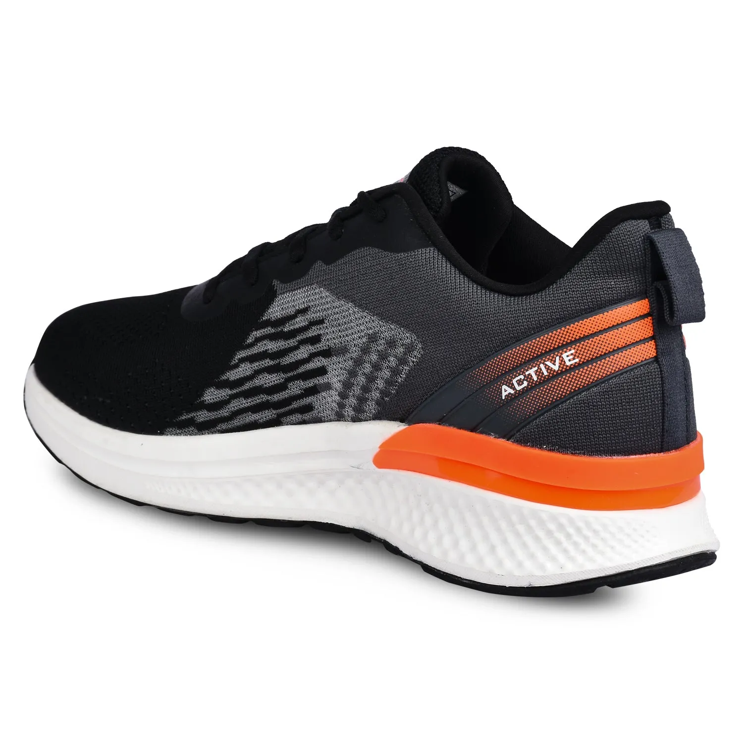 Eeken ESHGOA500 Black Athleisure Shoes For Men