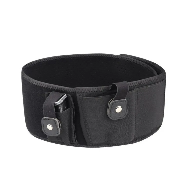 Elastic Outdoor Hidden Waist Belt, Size:50 inch Right Hand