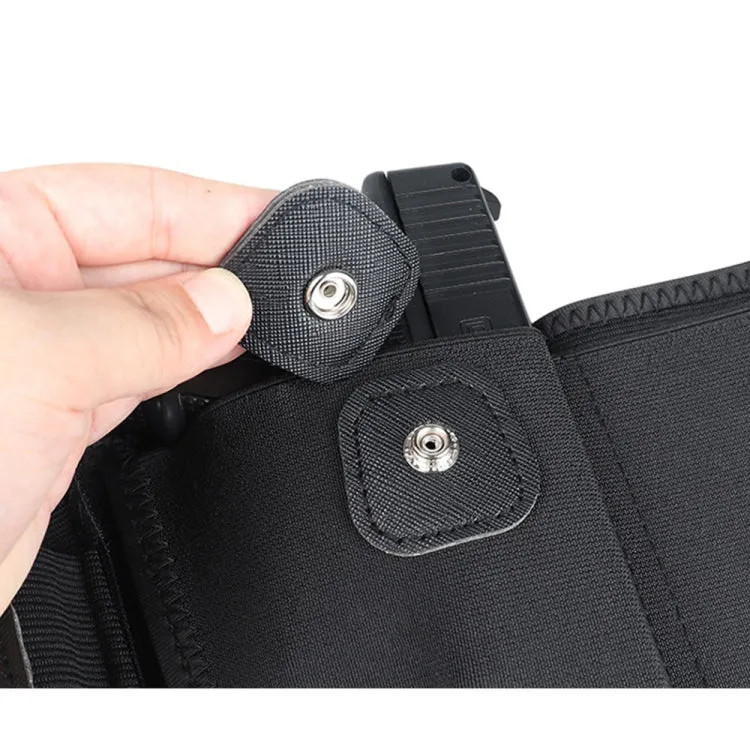 Elastic Outdoor Hidden Waist Belt, Size:50 inch Right Hand