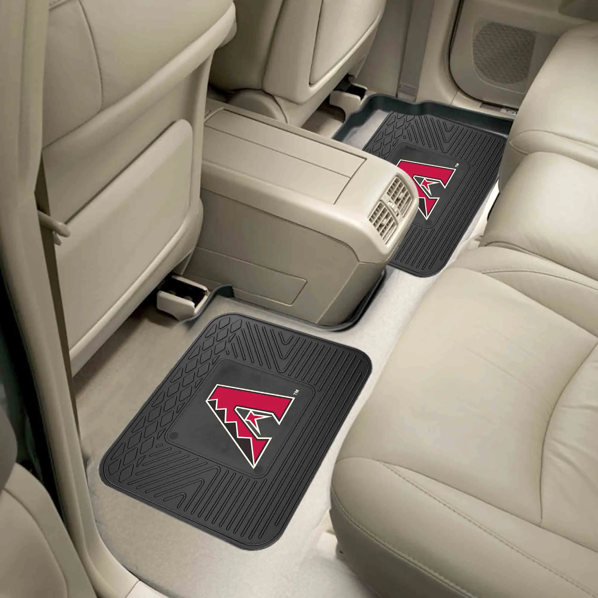 Fanmats Arizona Diamondbacks Back Seat Car Utility Mats - 2 Piece Set