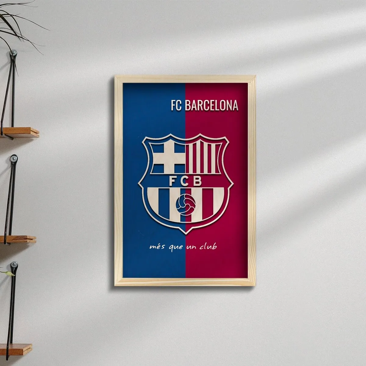 FC Barcelona Wooden Wall Art