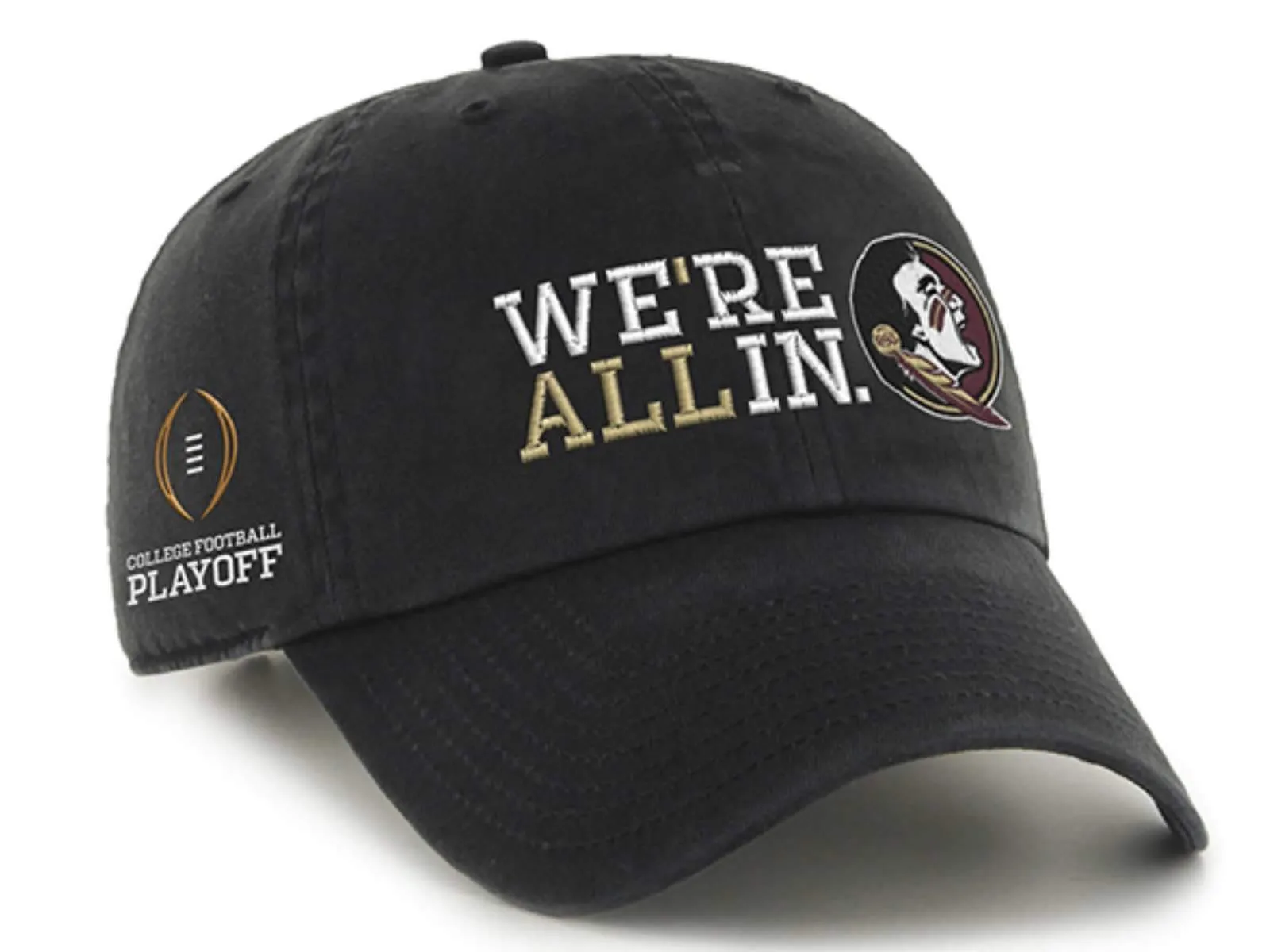 Florida State Seminoles 47 Brand 2015 College Playoff We're All In Adj Hat Cap