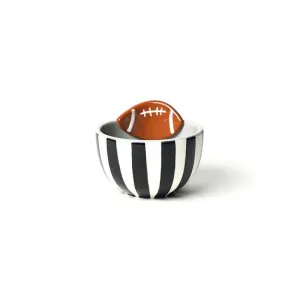 Football Embellishment Bowl by Happy Everything!