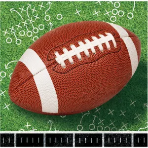 Football Field beverage napkins | 16ct