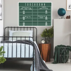 Football Field Dry Erase  XL Giant Peel & Stick Wall Decals