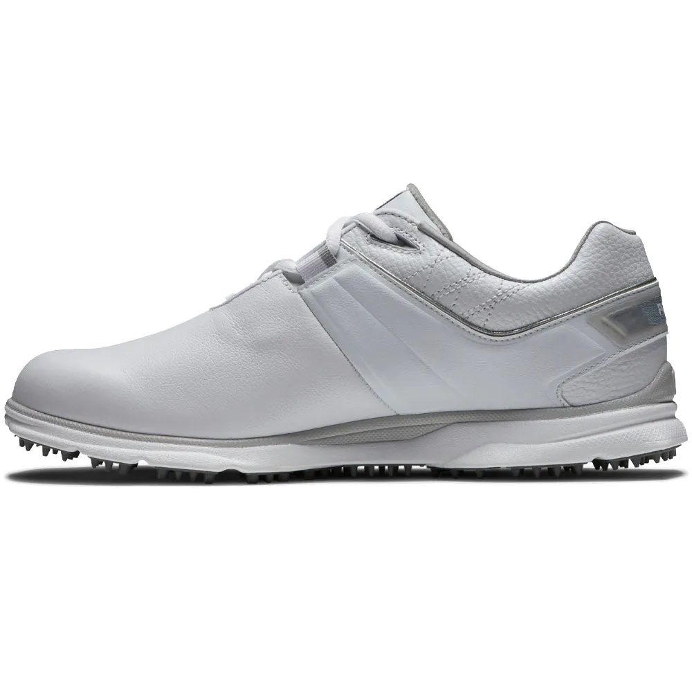 FootJoy Ladies Pro SL Spikeless Shoes - White/Grey