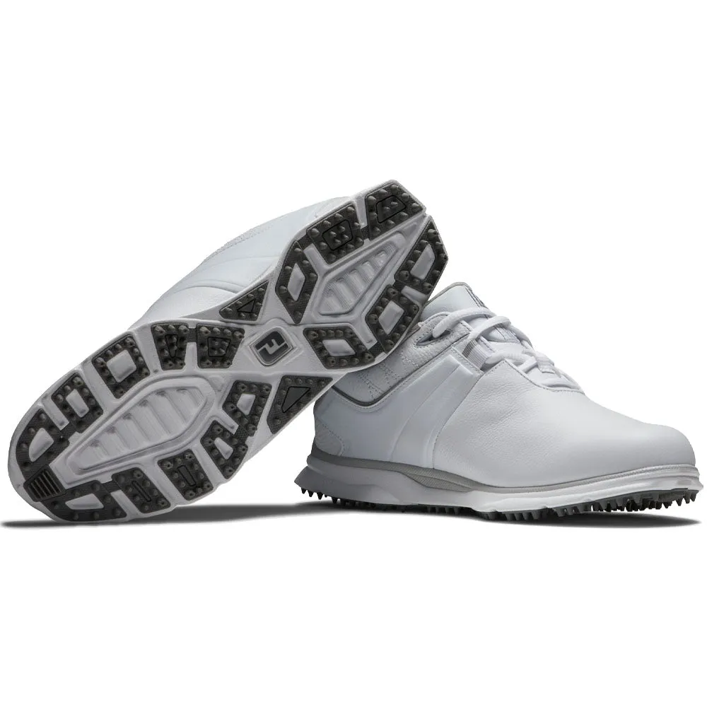 FootJoy Ladies Pro SL Spikeless Shoes - White/Grey