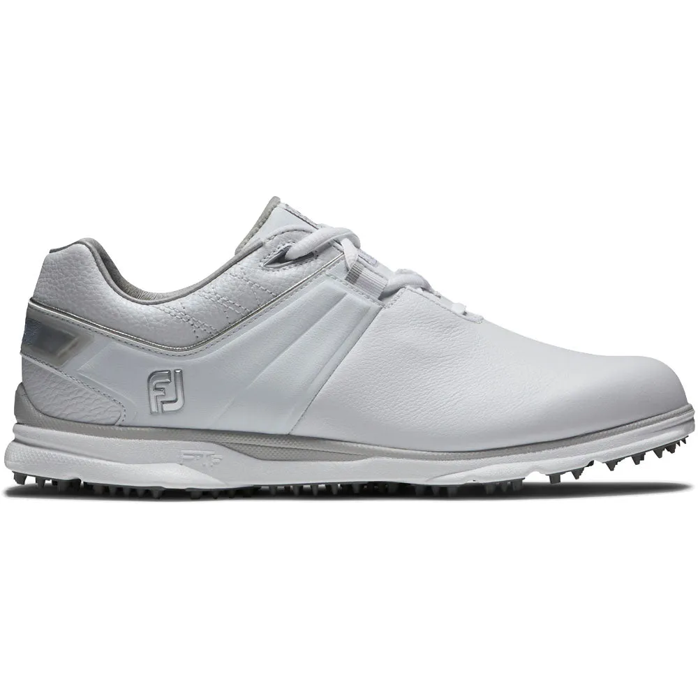 FootJoy Ladies Pro SL Spikeless Shoes - White/Grey