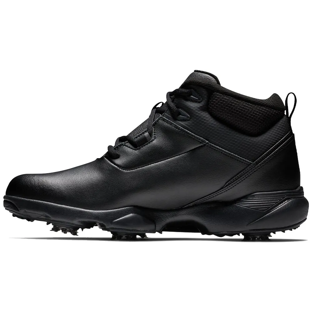 FootJoy Stormwalker Spiked Waterproof Boots - Black