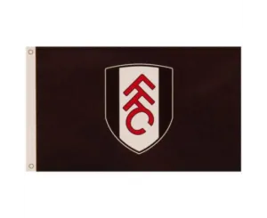 FULHAM FOOTBALL CLUB FLAG 5FT X 3FT WITH EYELETS