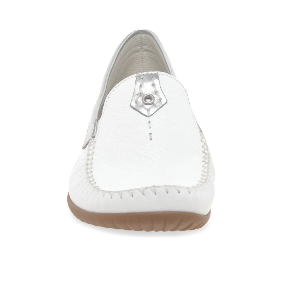 Gabor Slip On Shoe 46.090.50 White/Silver