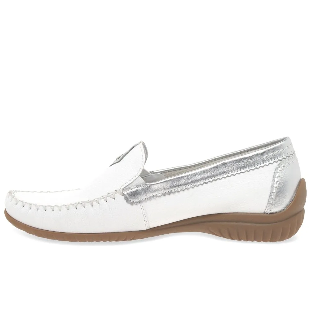 Gabor Slip On Shoe 46.090.50 White/Silver