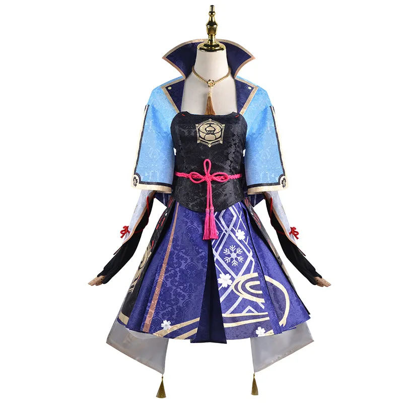 Genshin Impact Kamisato Ayaka Cosplay Costume