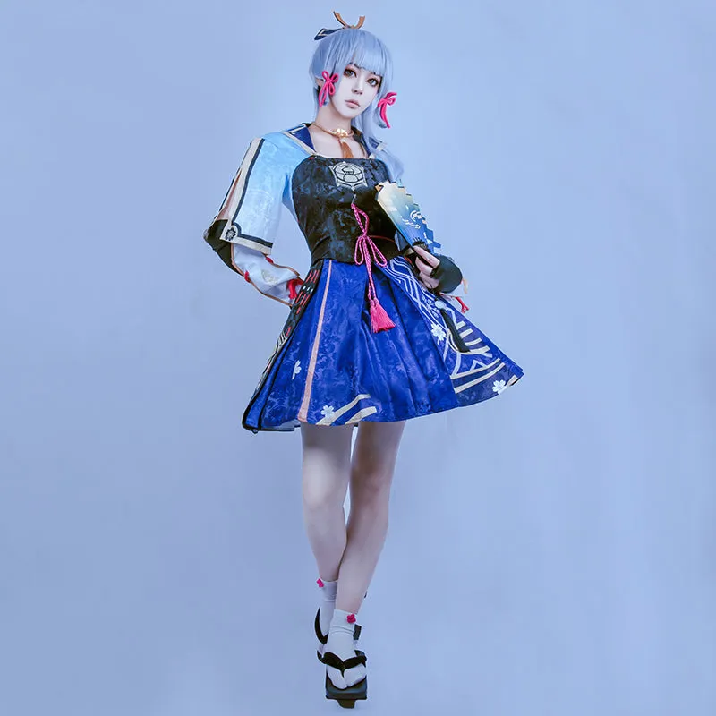 Genshin Impact Kamisato Ayaka Cosplay Costume