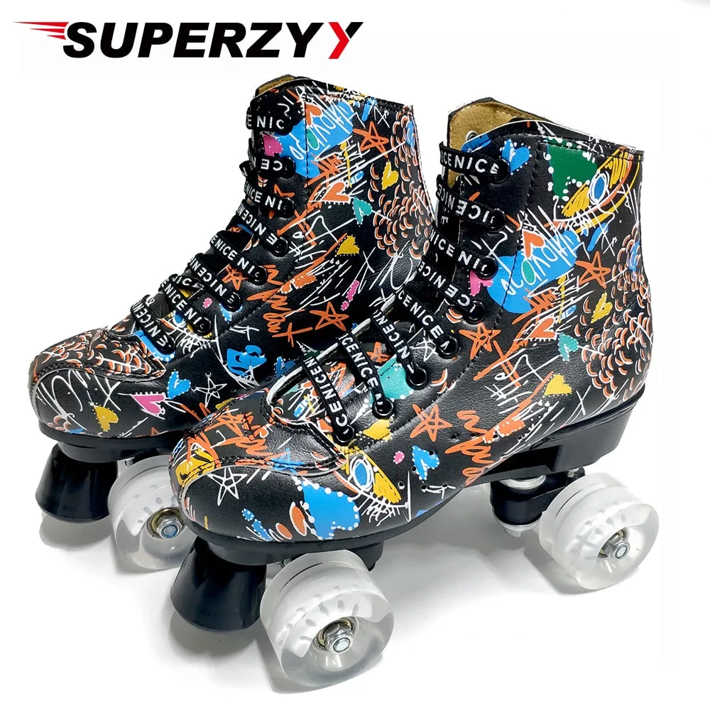 Graffiti Roller Skates M/F