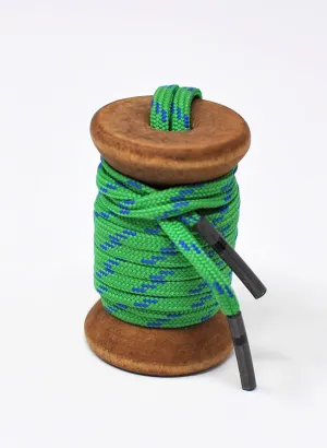 Green & Blue Athletic Flat Golf Laces